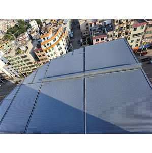 Pérgola Exterior de Aluminio con Techo Retráctil, Persiana Enrollable, Techo Abatible, Gazebo Metálico para Uso Exterior - Product Image 1