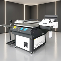 Impresora UV Plana ILOVEUV A1 9060 con Plotter Automático de Grado Industrial XP600 para Cajas Rígidas y Empaques con Cuchilla de Corte