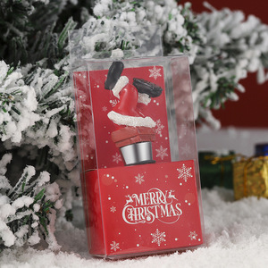 Christmas <b>Wine</b> <b>Stopper</b> Plastic Bottle Seal Holiday Decor Gift For Party - Product Image 1
