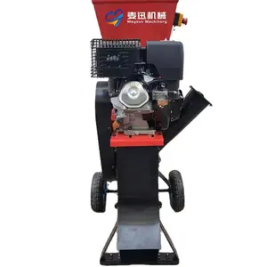 OEM/ODM CE Approved High Efficient 15HP Gasoline Engine 6 inch chip capacity Wood Chipper Shredder Machine Mini wood chipper