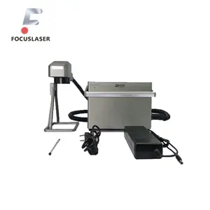 Focuslaser Name Tag Badge Portable Small 20w Fiber Laser Smart Tablet Portable Steel Fiber Laser Marking Machine