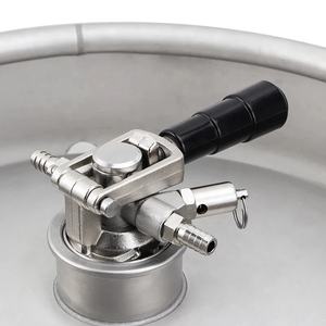 Coupleur <span class=keywords><strong>de</strong></span> <span class=keywords><strong>fût</strong></span> à <span class=keywords><strong>tête</strong></span> plate en acier inoxydable, 304, système européen Sankey (S), coupleur <span class=keywords><strong>de</strong></span> <span class=keywords><strong>Type</strong></span> S, vendu par unité - Product Image 6