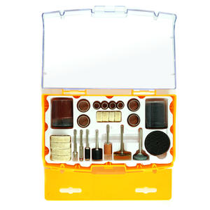 56 pièces Kits d'accessoires pour outils rotatifs OEM mèches de coupe en métal roue de polissage composé disque de ponçage tambour affûtage outils de meulage - Product Image 4