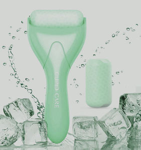 Rouleau à Glace Pratique Cube Lumineux Violet Jade Rouleau de Visage <span class=keywords><strong>Massage</strong></span> Anti-Fuite Cube de Silicone Moule à Glace Rouleau de Glace Facial pour le Visage - Product Image 5