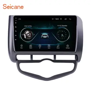 9 pollici 11.0 Android Touchscreen GPS Radio di navigazione per 2006 Honda Jazz/City/Fit Auto AC RHD con supporto Carplay