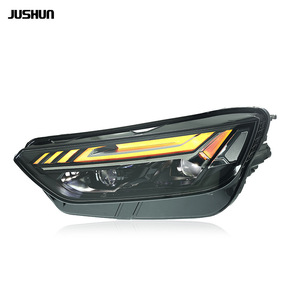 Jushun Audi Q5 Headlight Assembly <b>Led</b> <b>Projector</b> Daytime Running <b>Lights</b> Sequential Turn Signals 2021-2024 - Product Image 3