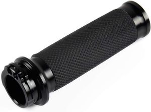 Puños de Manillar de 1 Pulgada para Motocicleta, Puños de Manillar con Cable de Aceleración para Sportster Touring Dyna Softail 883 1200 - Product Image 2