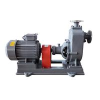 Suoto CYZ-A Pompa Minyak Sentrifugal Self-Priming Anti Ledakan Baja Tahan Karat 12-600m/h 1450-2900 RPM Bahan Bakar Bio Tekanan Rendah