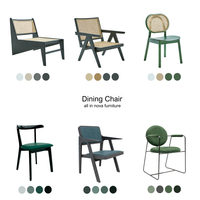 Velours/Sherpa/wabi-sabi/japonais/nordique loisirs Accent chaise canapé fauteuil paresseux simple salon salle à manger chaises de salon