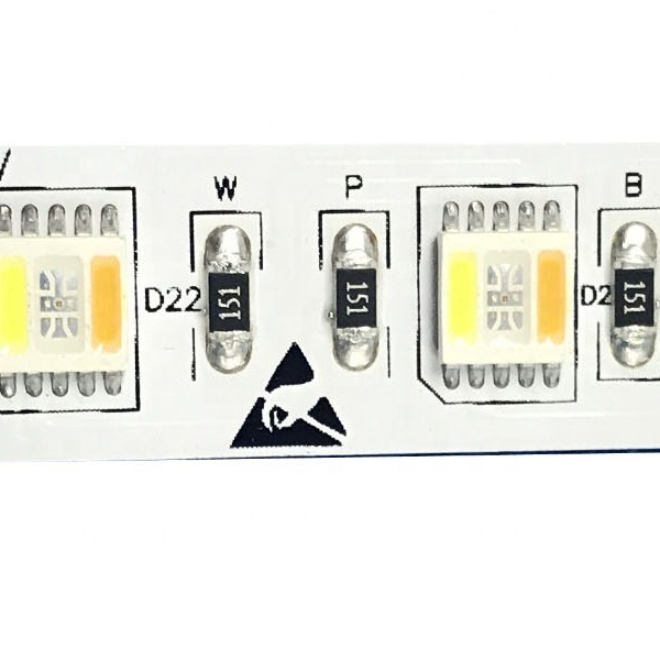 LED WW+RGB+CW Rgbw 5in1 2700K + RGB + 6000K Special Led Special Flexible Led Strip RGBWW Building Decoration Lighting Strip