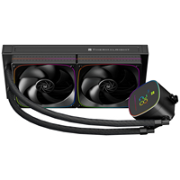 Refroidisseur liquide pour processeur AIO Thermalright Frozen Horizon 240 Digital ARGB Noir avec écran numérique et ventilateur PWM 240 mm pour PC de bureau gaming