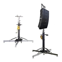 Soporte de manivela resistente de torre de elevación de 7m, pantalla LED, colgante de iluminación, soporte de elevación Line Array