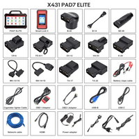 Outil de diagnostic automobile LAUNCH X431 PAD VII Elite, scanner OBD2 complet avec codage ECU, plus de 60 fonctions de réinitialisation