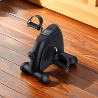 Venta al por mayor portátil Fitness Cardio entrenamiento pierna ejercicio Pedal ejercitadores Mini bicicletas de ejercicio con pantallas Lcd