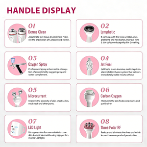 Máquina Multifuncional de Limpieza Facial para el Cuidado de la Piel con Luz LED y Radiofrecuencia Tripolar para Uso en Clínicas Estéticas - Product Image 2