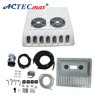 Aire Acondicionado de Techo de 12V CC para Camionetas, Tractores, Vehículos de Ingeniería, AC.154.005, Kit de Aire Acondicionado para Autobús de 5000W