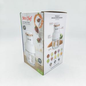 Appareil électrique en acier inoxydable robot culinaire 1L hachoirs à viande électriques <span class=keywords><strong>hachoir</strong></span> à légumes robot culinaire - Product Image 3