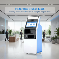 Quiosco de Registro de Visitantes, Escáner de Pasaportes, Verificación de Identidad, Terminal de Autoregistro, Solución de Gestión de Visitantes
