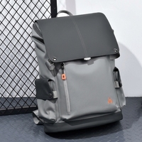 Sac à dos pour ordinateur portable tendance pour homme, grande capacité, imperméable, pour les voyages d'affaires