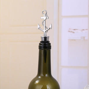 Venta al por mayor nueva ancla creativa tapón de vino de metal función de vacío regalo de boda y regalo de devolución Favor - Product Image 3