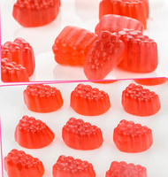 Ligne de production de bonbons gommeux de magnat d'amidon, ligne de machine de fabrication de bonbons à la gelée d'amidon de capacité énorme pour l'usine
