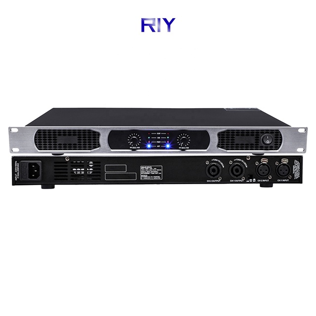 DK2350 1U Professional Digital Power Amplifier 2-channel 350 Watt Audio Amplifier