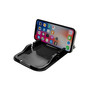 Аксессуары для мобильного автомобиля, автомобильный ящик для хранения, противоскользящий держатель для монет, карт, GPS, тире, настольный держатель для мобильного телефона - Product Image 3