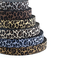 Nouvelle Offre : Bande Élastique Jacquard Ajustable à Motif Léopard Fantaisie, en Sangle Plate Haute Ténacité pour Sous-vêtements et Boîtes