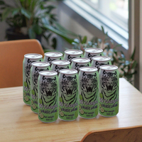 Boissons énergisantes à faible teneur en sucre nouvellement créées 330ML canettes en aluminium Ginseng faible en gras Emballage en vrac à faible teneur en glucides Prix de gros