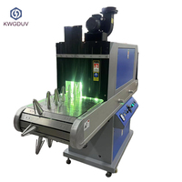 Machine de durcissement UV semi-automatique à plat rond à double usage à bas prix 360 degrés