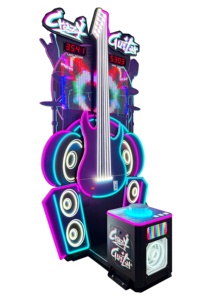 Neofuns Crazy Guitar, Gioco Arcade con Martello Gigante da 3 Metri, Certificato CE ROHS, Macchina da Divertimento con LED a Colori per FEC - Product Image 5