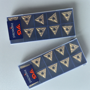 Plaquettes de coupe pour tour CNC YG2025 TNMG160404-MG LF9028, plaquettes en carbure de forme triangulaire, revêtement, personnalisables par le fabricant d'équipement d'origine - Product Image 5