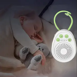 20 Rustgevende Geluiden Foetusmuziek Slechts 74G Wieg Fopspeen Draagbare Baby Slaaphulp Witte Ruis Machine Slaapluidspreker