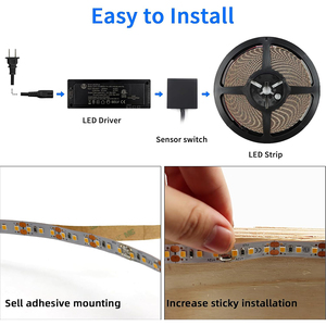 Fs30 Led tủ tuyến tính & lõm trần cảm biến chuyển động ánh sáng thiết lập, LED có thể điều chỉnh nhiệt độ dải ánh sáng 6000K Nhà cung cấp - Product Image 5