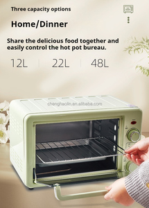 <span class=keywords><strong>Horno</strong></span> Eléctrico Doméstico de Varios Estilos para Hornear, Control de Temperatura Integrado, 1000W, 22L, <span class=keywords><strong>Horno</strong></span> Eléctrico Pequeño Multifuncional - Product Image 5