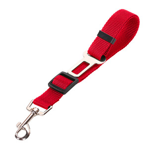 Cinturón de seguridad para perros, accesorio para coche, cinturón de seguridad de nailon para mascotas, color rojo, azul, negro, forma rectangular, cinturón de tracción para perros y gatos - Product Image 3