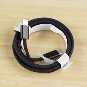 Kabel MFI 60W Dual USB C Nylon Woven Braided 1M Pengisian Cepat Tipe C Tipe C untuk iPhone 17 16 15 Pro Max <span class=keywords><strong>Plus</strong></span> iPad Printer - Product Image 6