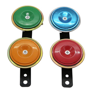 Moto voiture général 110db haut décibel pas de bruit couleur bassin forme surface brillante klaxon - Product Image 2
