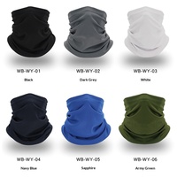 Cache-cou multifonctionnel en maille respirante avec logo personnalisé, protection UV durable, masque facial pour adultes, bandana de sport en plein air