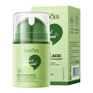 Crema Facial de Ácido Salicílico y Centella Asiática en Oferta, Control de Grasa, Tratamiento para el Acné, Hidratante, Cuidado Suave, Venta al por Mayor - Product Image 5
