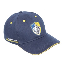 Diseño personalizado Sandwich Brim Rugby Sombreros Bordado logo Gorra de béisbol Gorra deportiva