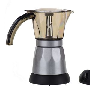 Ecoffee – accessoires de cuisine, machine à café expresso en argent 300ml Moka Pot à café et à thé - Product Image 6