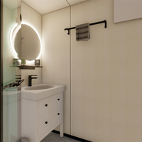 Maisons préfabriquées de 30 pieds avec isolation modulaire minuscule bon marché conteneur de luxe préfabriqué Pod Resort expédition casas conteneur
