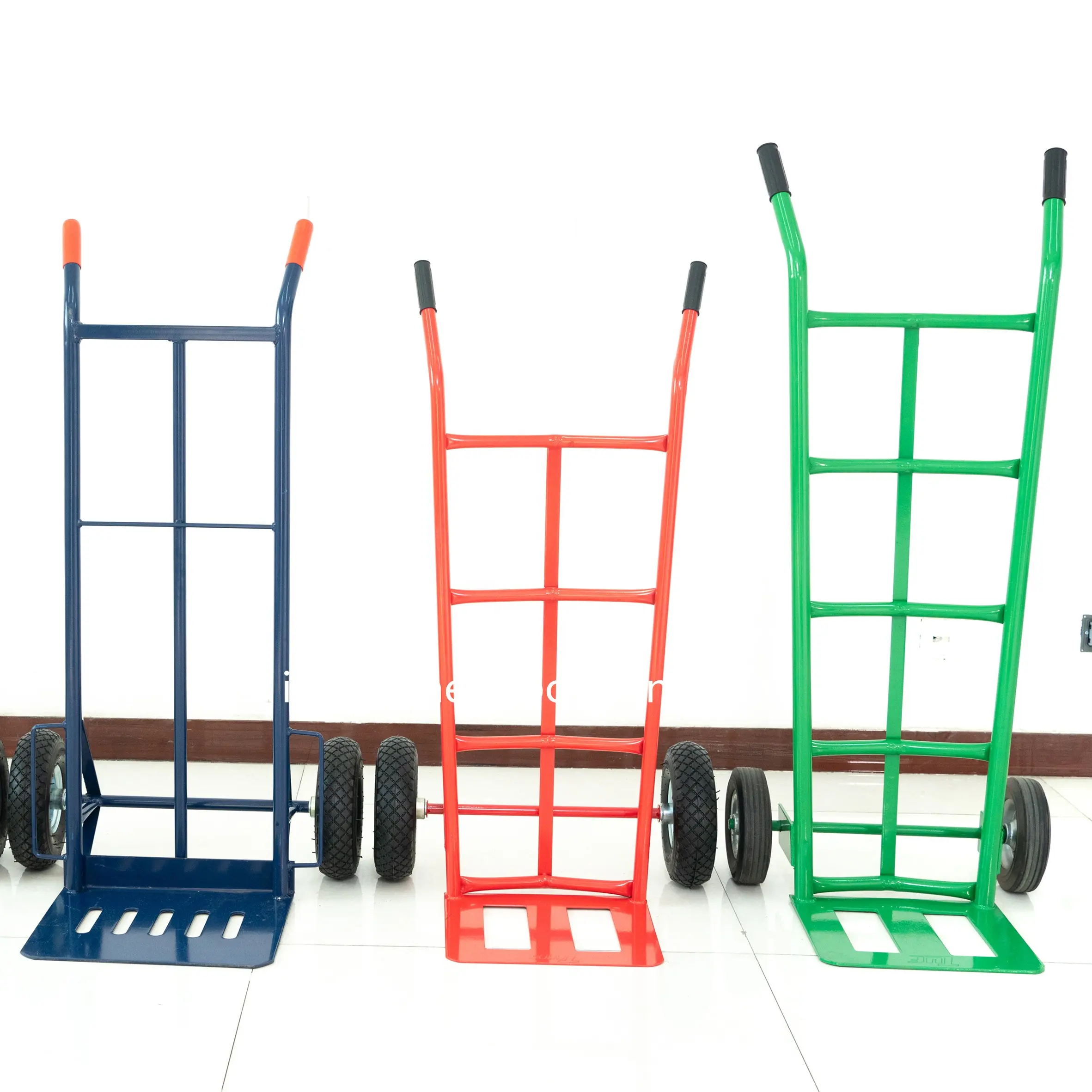250kg capacity heavy duty all-terrain hand truck with solid wheel southeast asia market hand trolley move tool cart HT1584