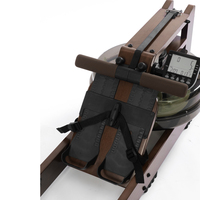 2025 nouveau fabricant de conception plier en bois Style eau rameur Cardio exercice entraînement équipement de Fitness rameur Machine