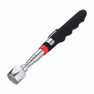 Forte capacité de traction de 15-lb outil de ramassage magnétique télescopique extensible tige en acier inoxydable <span class=keywords><strong>aimant</strong></span> à disque en néodyme 15-lb traction - Product Image 1