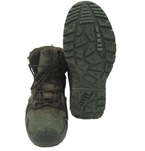 Jds tùy chỉnh xu hướng mới màu xanh lá cây ra cửa <span class=keywords><strong>Solomon</strong></span> da đi bộ đường dài khởi động cho nam giới - Product Image 2