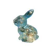Пластиковый кролик с подсветкой для украшения пасхи