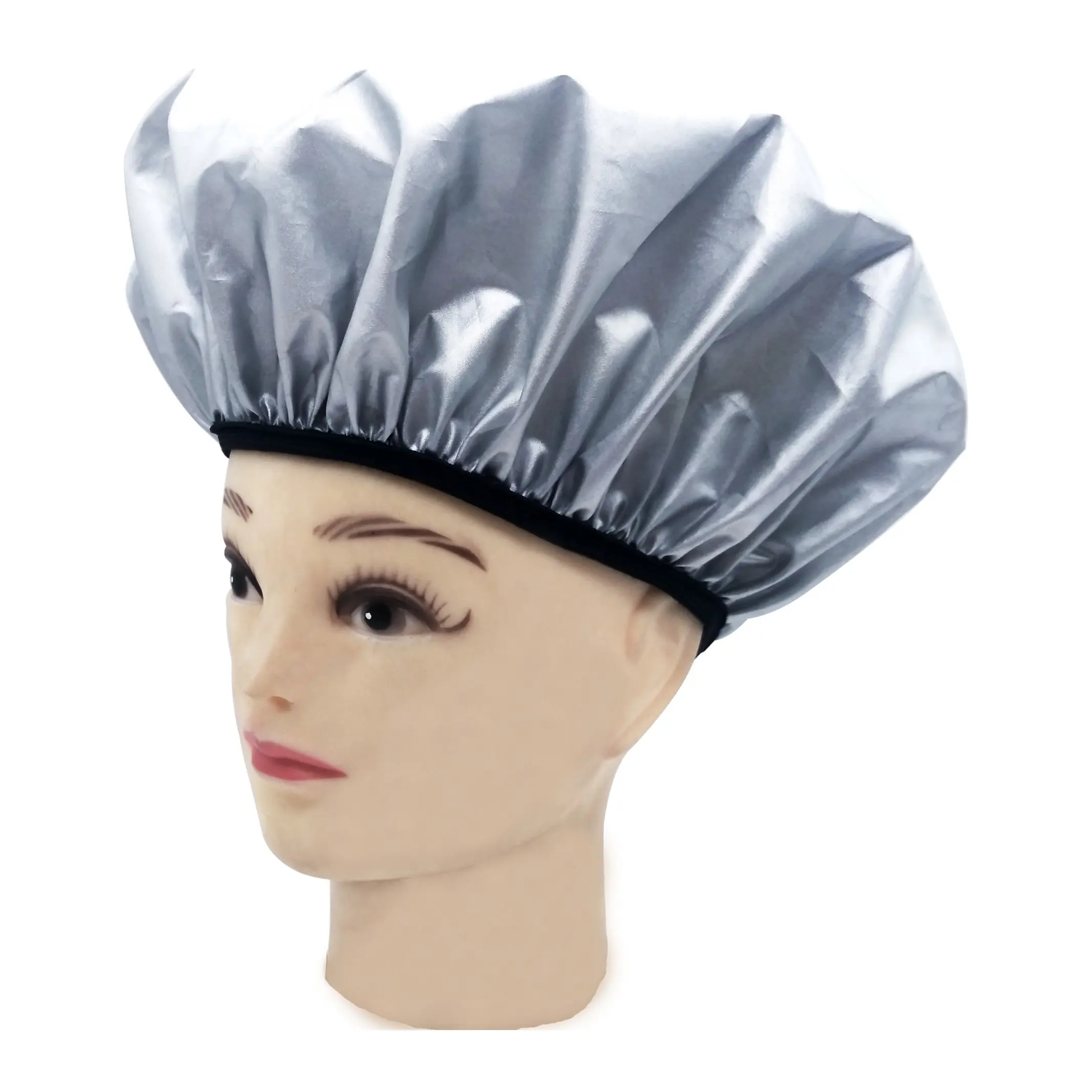 Best Selling Recycled Eco Friendly Luxury Shower Cap For Long Hair