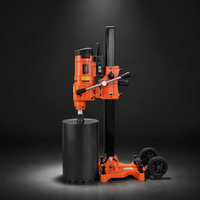 CAYKEN Perceuse à noyau diamanté 230 mm pour béton et briques, machine de construction avec support en option, vitesse variable en continu
